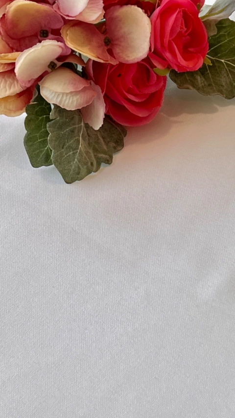 Mantel Teflonado Blanco 2.00 x 2.00 mts