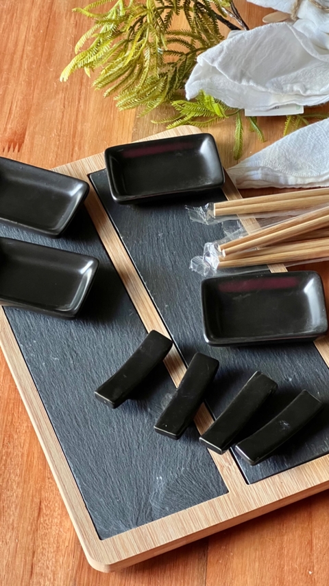 Set de Sushi Negro