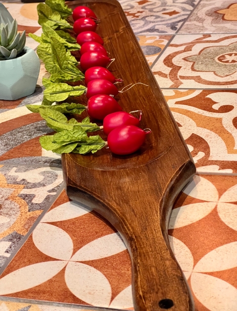 Tabla larga de madera