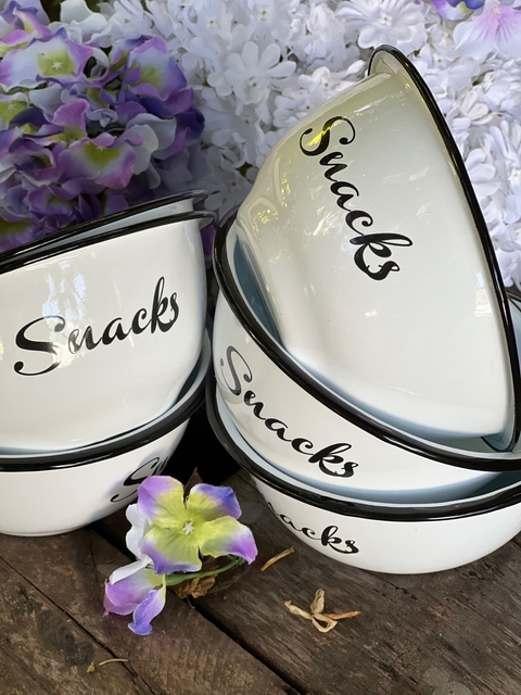 Bowl enlozado SNACKS