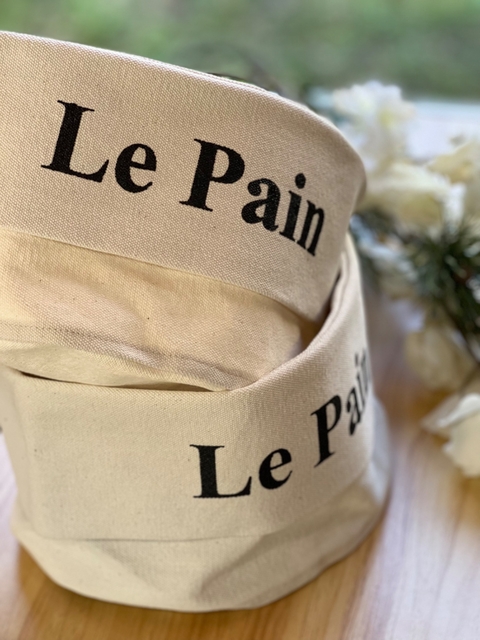 Canasta lona natural Le Pain