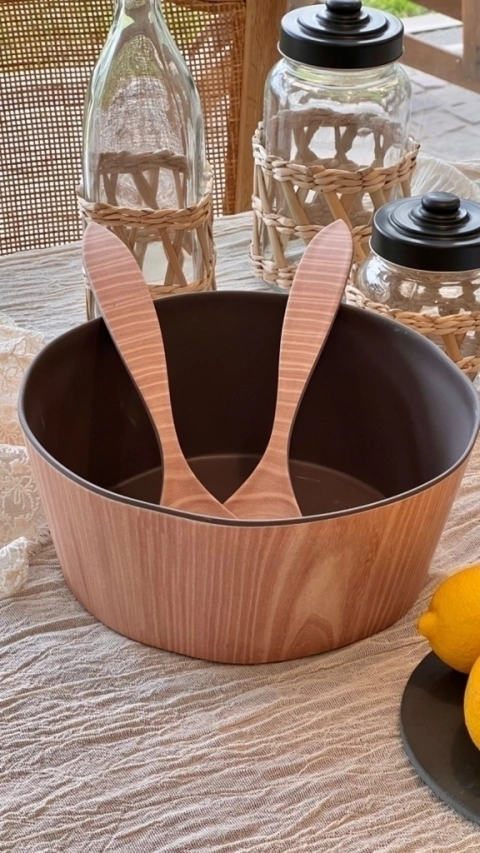 Ensaladera de bamboo Trunk