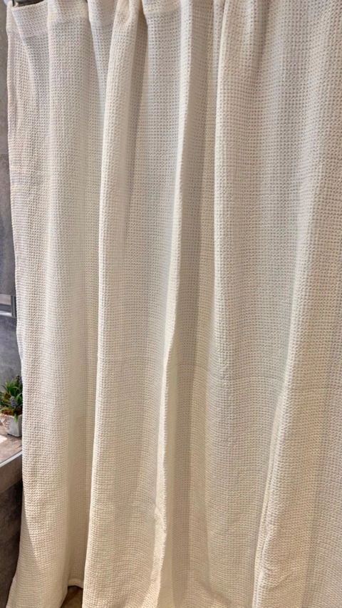 Cortina Mabe nido de abeja 1.80 x 1.80