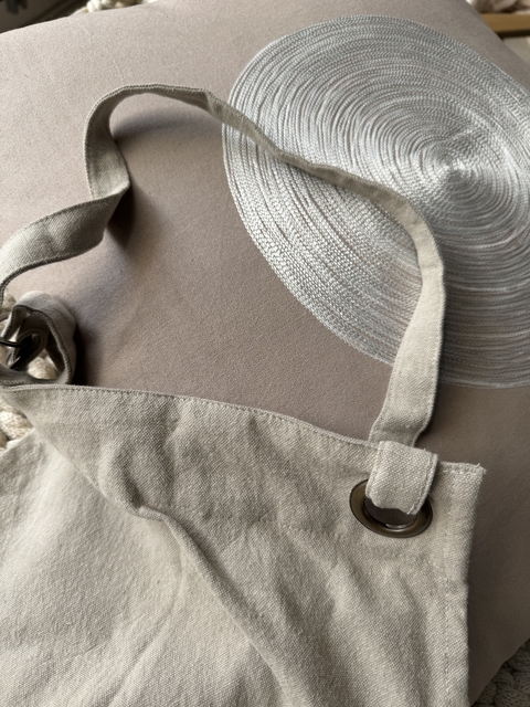 Delantal Jaipur beige