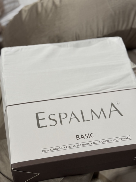 Juego Sábanas Basic King Size blanco - comprar online