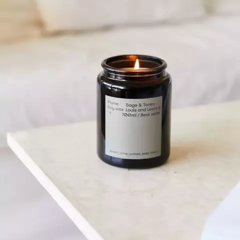 Vela Plume grande SAGE & Tonka