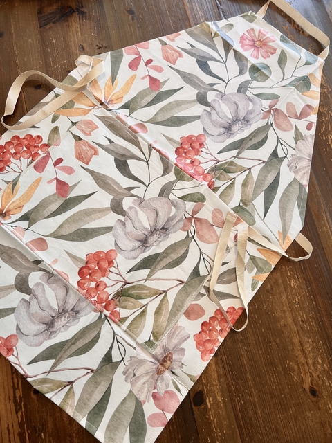 Delantal Bosque Pechera 80 x 50 cm