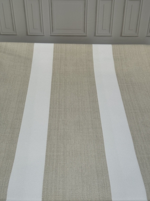 Mantel impermeable doble beige 3 mts