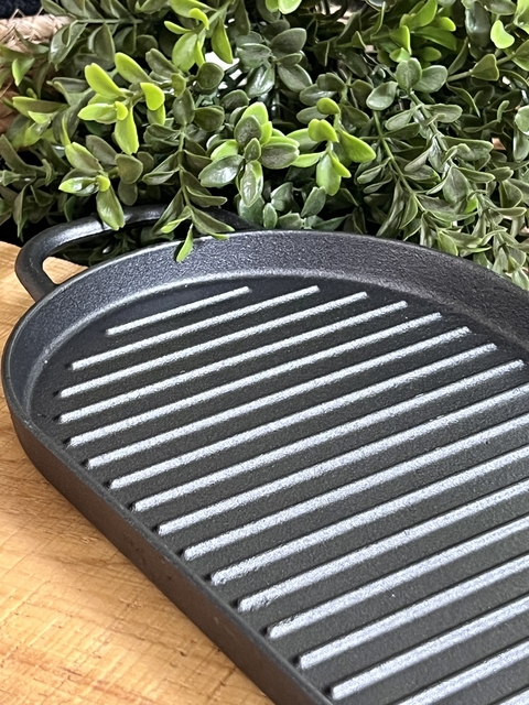 Plancha Fundición Oval
