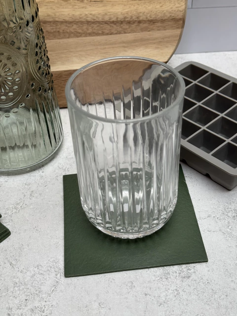 Set x 6 Posavasos Cuadrado Verde - comprar online