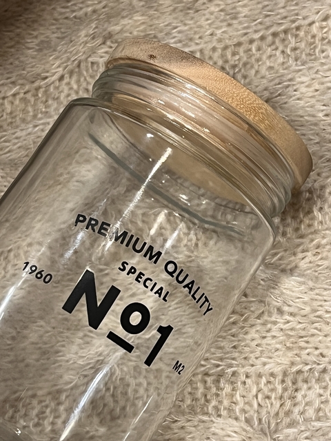 Frasco Redondo Vidrio y Acacia Special 1300 ml