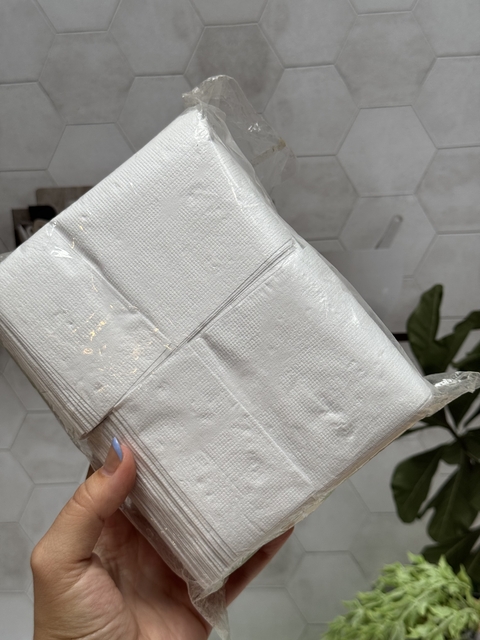 Servilletas bar blancas x 400 unidades - comprar online