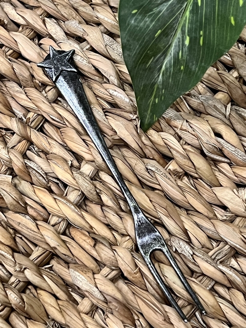 Tenedor Picada Estrella Plata