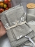 Set x 2 paño Botánico gris perla - comprar online