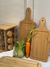Tabla bamboo rectangular con mango chica en internet