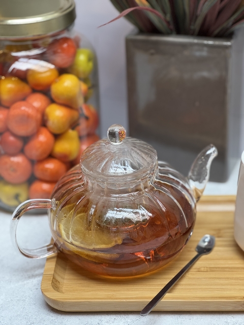 Tetera de vidrio para infusión - comprar online