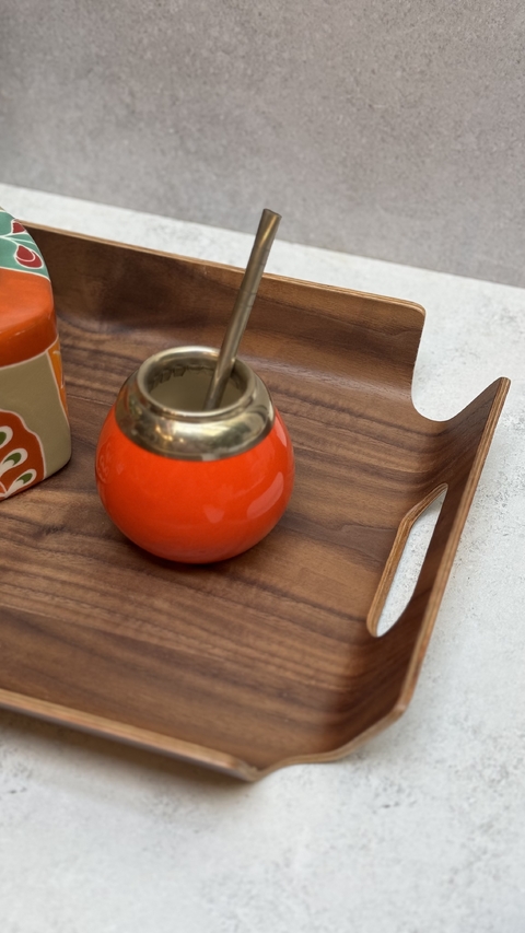 Bandeja Japandi roble 39x29 - comprar online