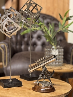Telescopio decorativo con brújula - comprar online