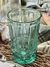 Set x 6 vaso vidrio labrado agua marina - Cielo y Tierra