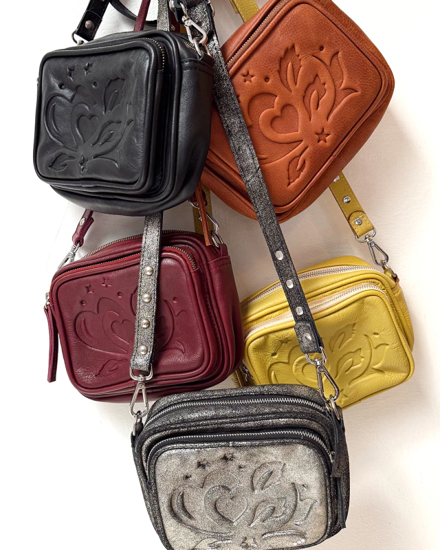 Bandolera Sol lima de Boris Handbags — imagen 5