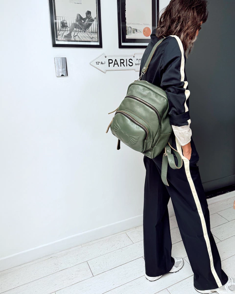 Mochila Eva oliva - comprar online