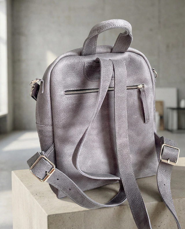 Mochila eva gris de Boris Handbags — imagen 5