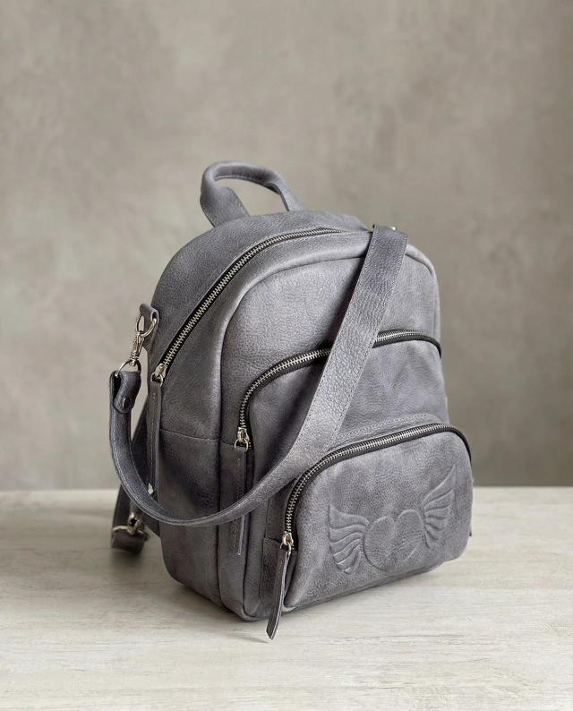 Mochila eva gris de Boris Handbags — imagen 6