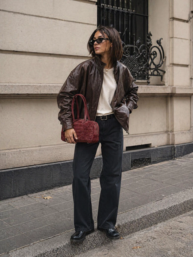 Cartera much cherry de Boris Handbags — imagen 4
