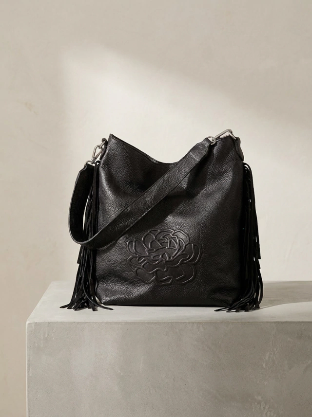 Tote Elvira negro de Boris Handbags