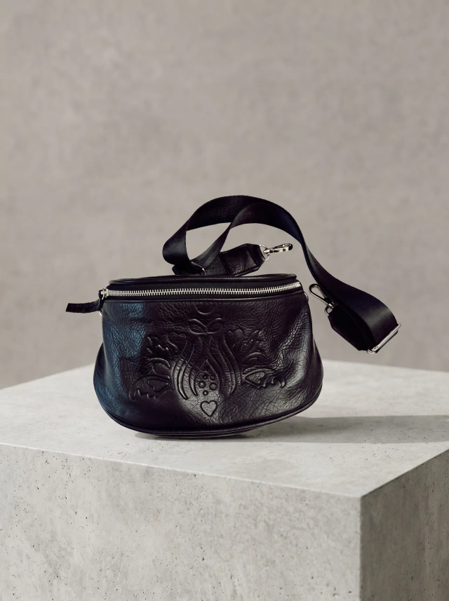 Riñonera alma negra de Boris Handbags — imagen 4