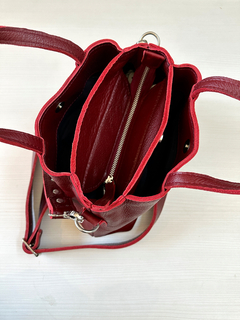 Mini baúl Lena Cherry - Boris Handbags