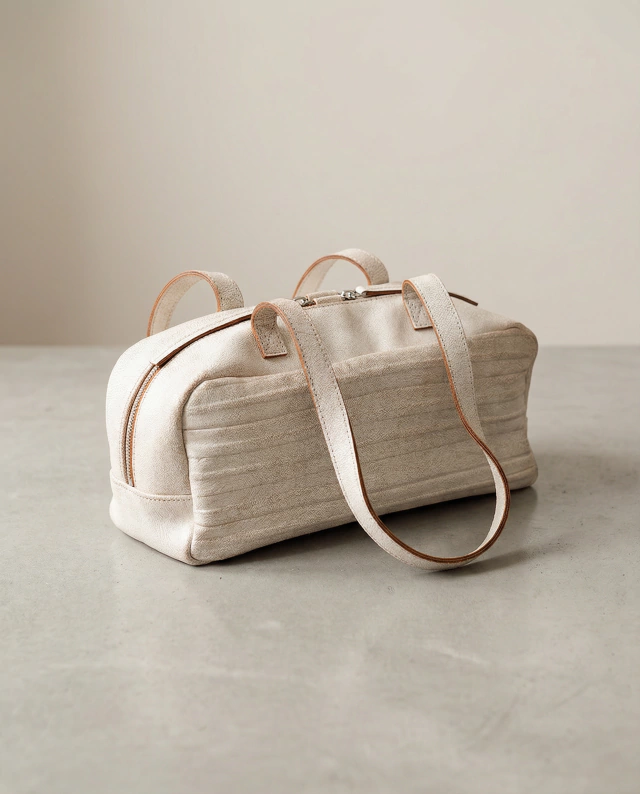 Cartera much croco tiza de Boris Handbags — imagen 2