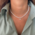 Choker corazón mini