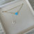 Cadena corazón e inicial - comprar online