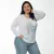 Remera Eugenia ML /Balance celeste - tienda online