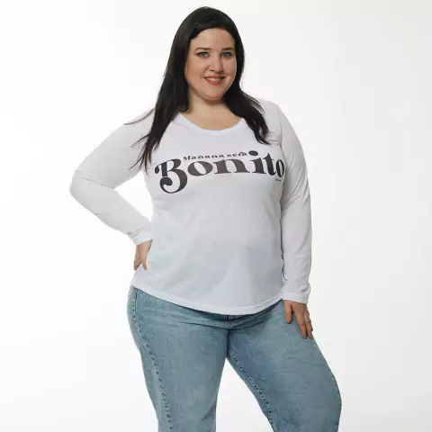 Remera Eugenia ML /Frase bonito