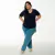 Remera básica/Azul marino - Haya Paz | Ropa para mujeres reales en talles reales en Argentina  