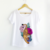 Remera Eugenia /Tigre con flores BCA