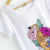 Remera Eugenia /Tigre con flores BCA - comprar online