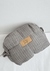 Neceser pocket de waffle-Gris - comprar online