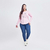 Remera Amelia/Flor rosa - comprar online