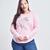 Remera Amelia/Flor rosa