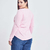 Remera Amelia/Flor rosa en internet