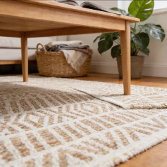 Alfombra Geo Boho 2x2 Yute Y Algodon - comprar online
