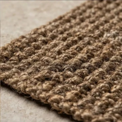 Alfombra 2.50x3 Silver Nudo Premium Yute Natural - - comprar online
