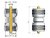 Adaptador UHF macho x macho reto - Klc - KA-6 - comprar online