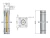 Adaptador BNC fêmea x fêmea painel base quadrada - Klc - LA-4 - comprar online