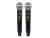 Microfone Sem Fio Lyco Duplo Mão UH-08MM UHF - comprar online