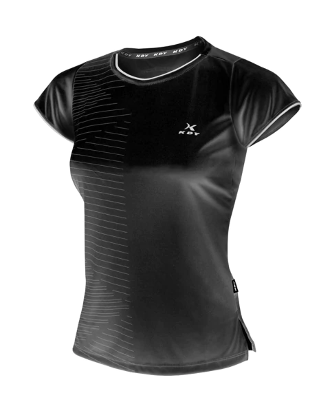 REMERA M/C LUJAN NEGRO/PERLA NIÑO