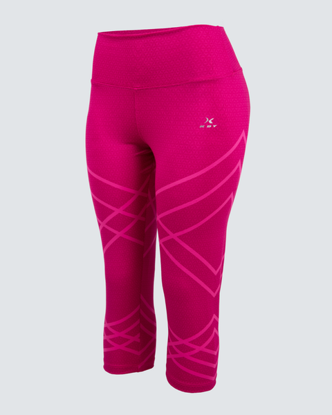 CALZA 3/4 LUCILA FUCSIA